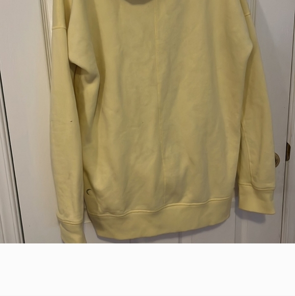 ZYIA Active Oh So Soft Cowl Neck Hoodie Yellow size medium - Picture 4 of 6